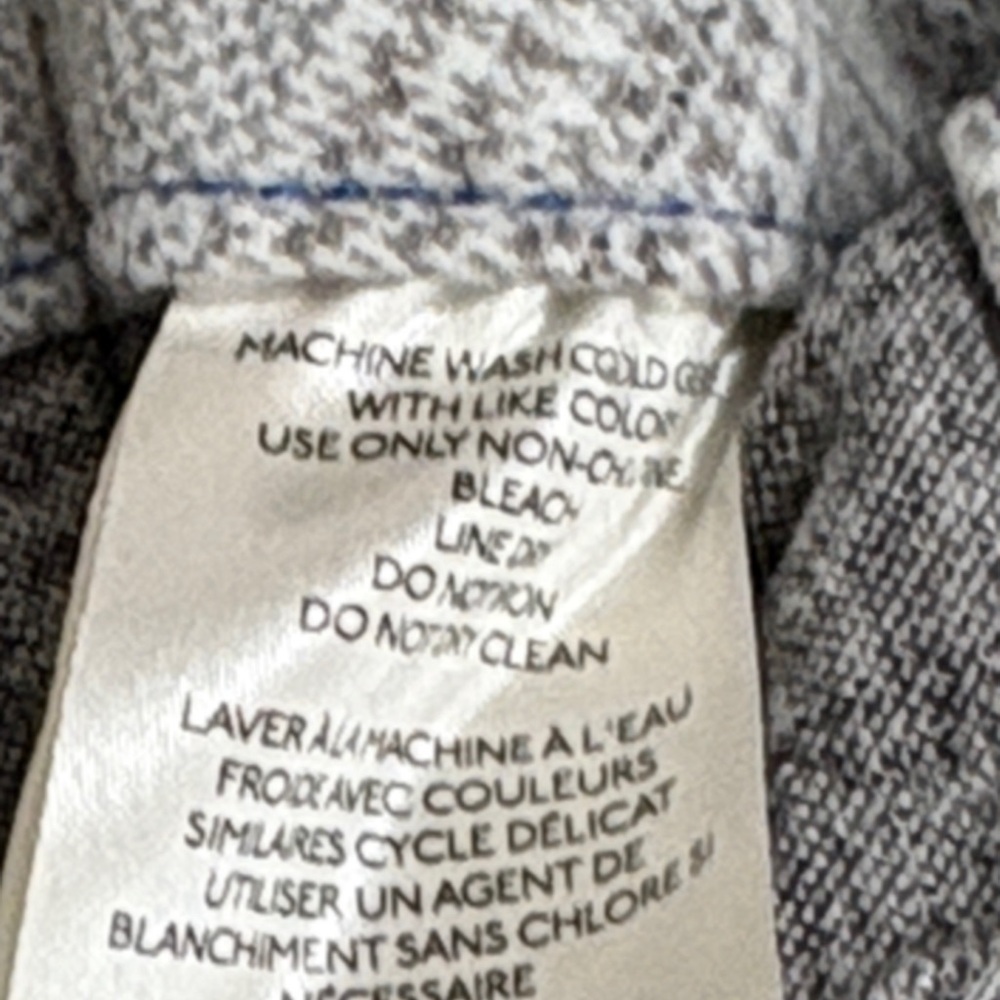Maeve Gray Plaid Women's Collette Trousers Size 26P - Picture 6 of 11